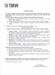 Politika kvality