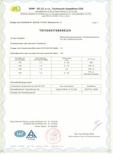  Náhled certifikátů