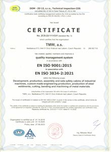  Náhled certifikátů