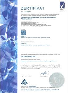  Náhled certifikátů